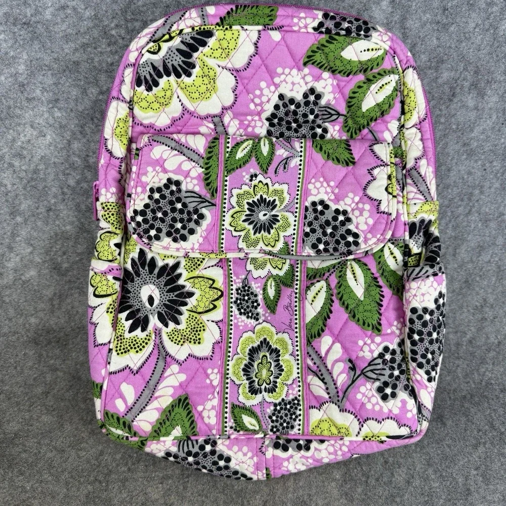 Vera Bradley | Bags | Vera Bradley Pink Green Floral Paisley  display picture 3